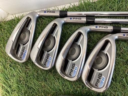 ピン G 8S アイアンセット IR PING AWT 2.0 LITE フレックスR メンズ 男性用 右利き 右用 Cランク ゴルフクラブ