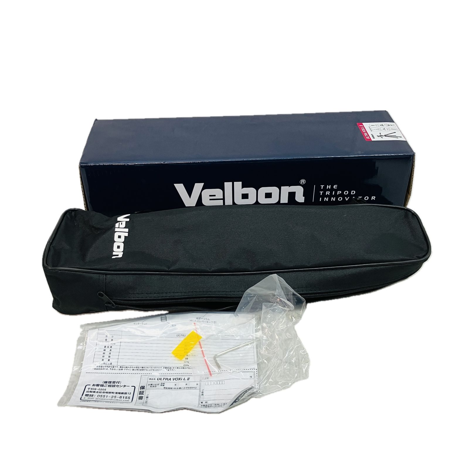 Velbon ULTRA VOXi L II PHD-55D 三脚 3Way雲台 ウルトラロック 撮影 カメラ 機材 C10592555