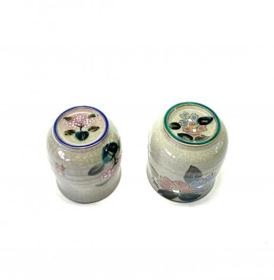 メーカー直送 九谷焼夫婦湯呑