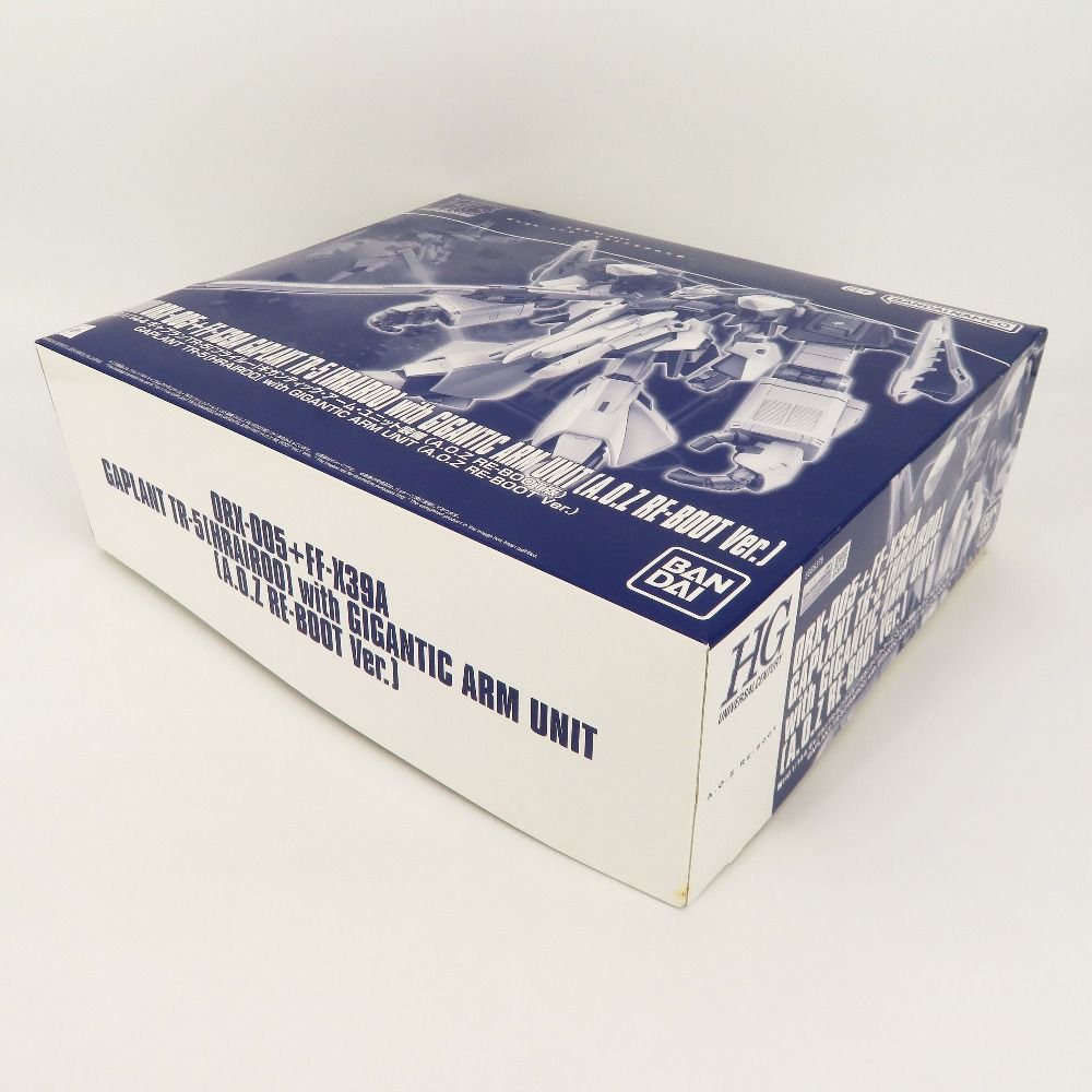 1 144 HG ギャプランTR 5 フライルー ギガンティック アーム ユニット装備 A O Z RE BOOT版 箱汚れ イタミ有 BANDAI プラモ 未組立