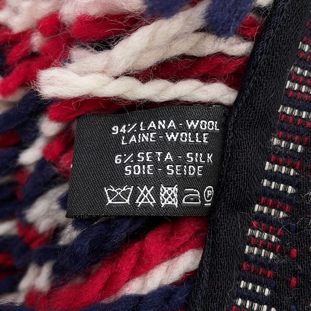 シャネル マフラー ココマーク ロゴ ウール シルク CHANEL ストール