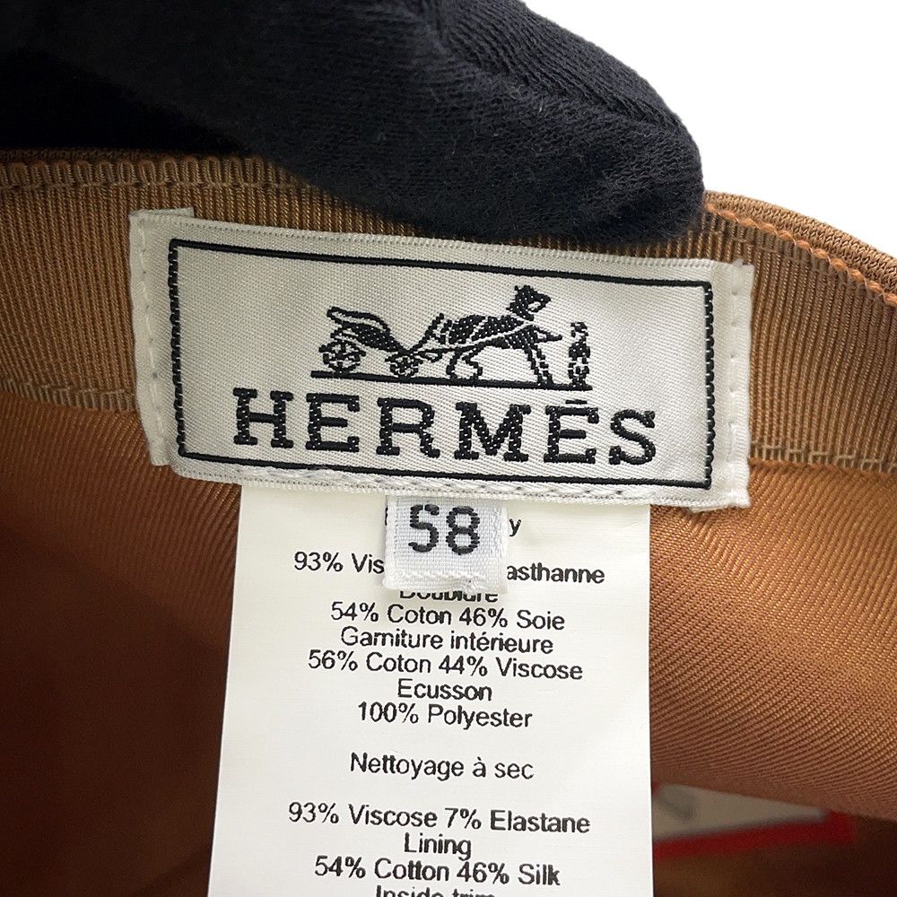  エルメス キャップ キャスケット テス ミラノジャージー サイズ59 HERMES 帽子 その他 キャップ