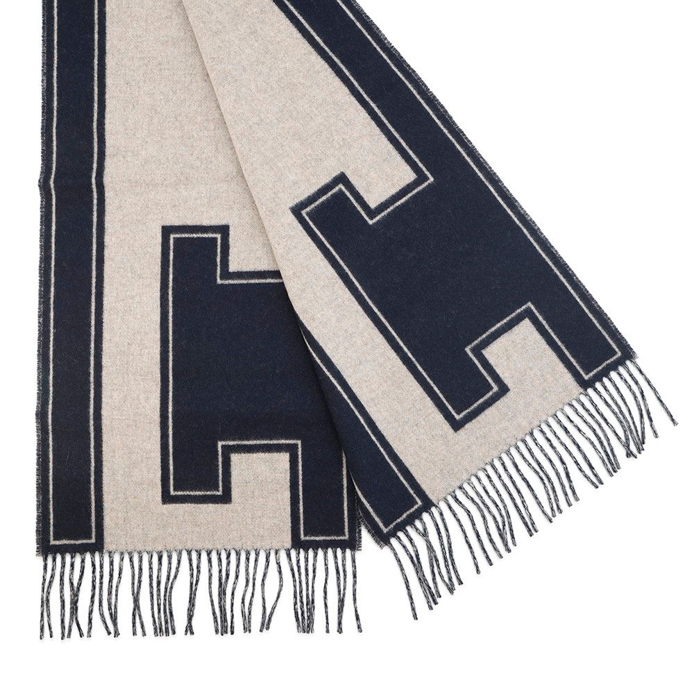 エルメス マフラー クレ ドゥ H カシミヤ HERMES ストール