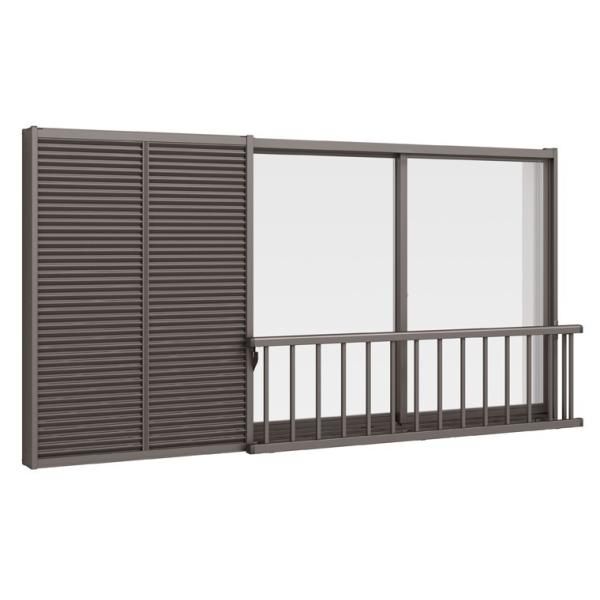 アルミ手すりS型 雨戸付引違い窓 外付型用 ブラケットB付き 17212 手すりW 1 870mm × 手すりH 1 200mm LIXIL リクシル TOSTEM トステム