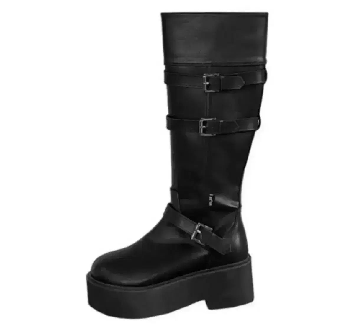 アズオン マヤ ロング ブーツ 245 ブラック