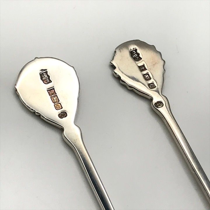 良品 Mappin&Wedd マッピン&ウェッブ 英国 花 モチーフ シルバー