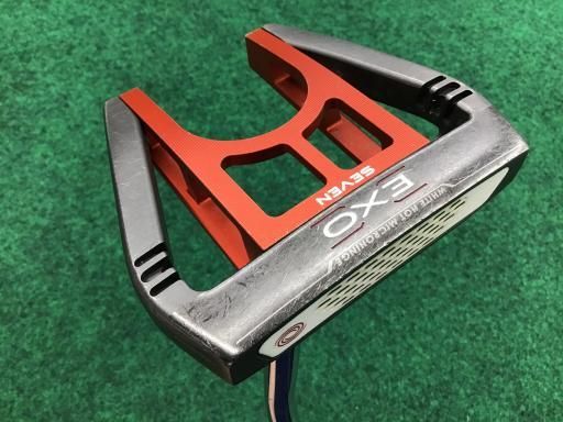 オデッセイ EXO SEVEN 34インチ パター PT スチール フレックスその他 メンズ 男性用 右利き 右用 Dランク ゴルフクラブ