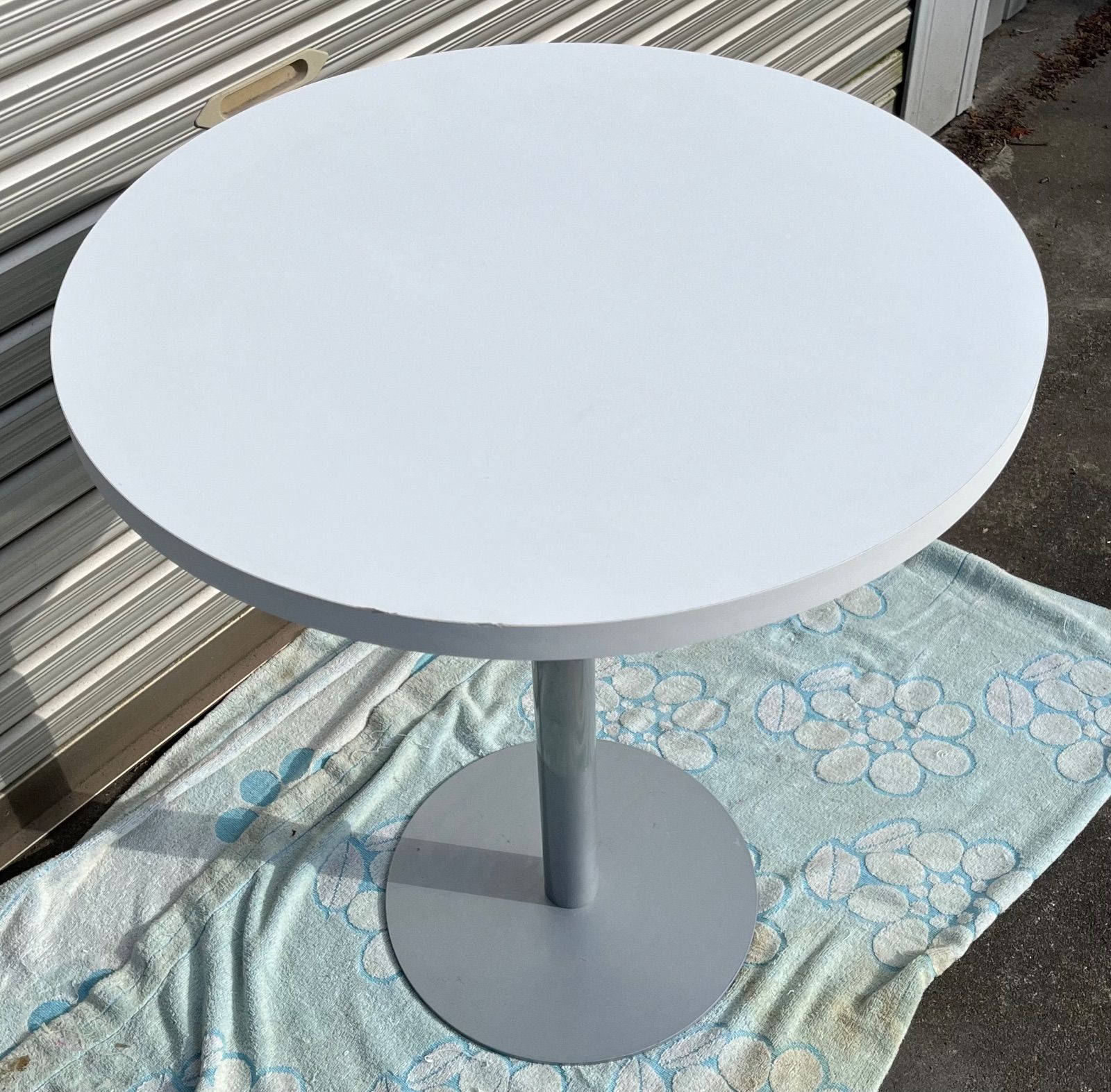 丸テーブル　ホワイト　カフェテーブル 丸テーブル ホワイト カフェ風