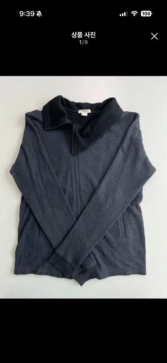 ヘルムート ラング 斜めボーダー ジップアップ ブラック ジャケット