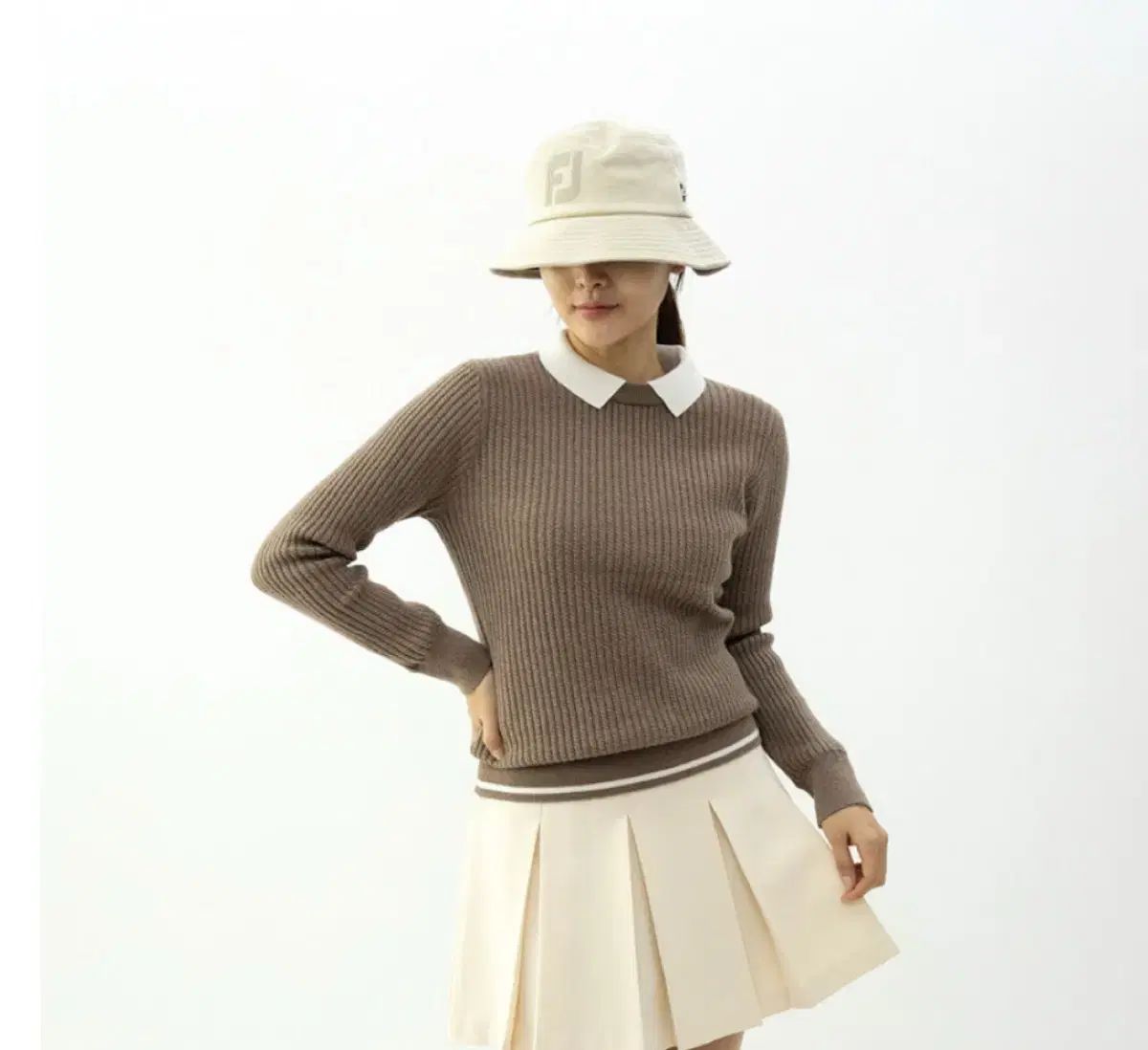 ゴルフウェア 防風KARAニット