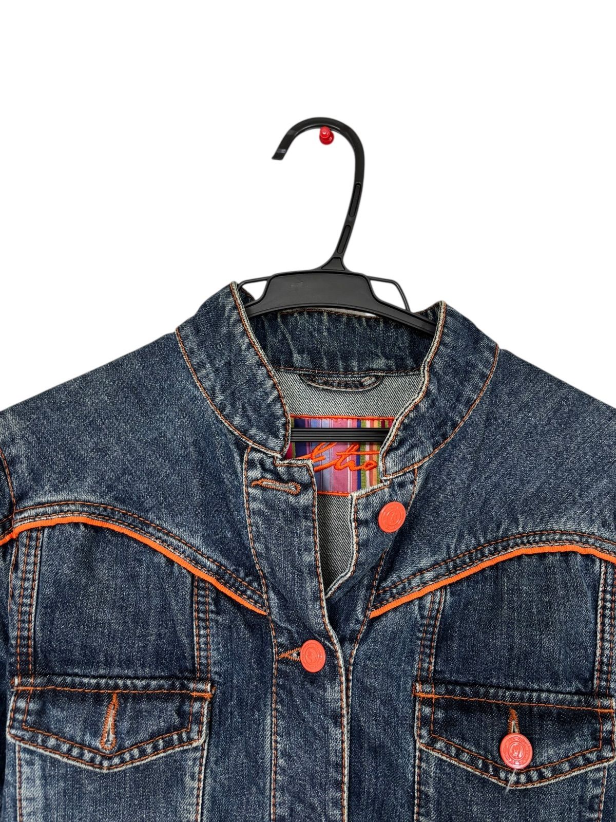 Etro エトロ ジャケット 長袖 ブルー レディース 40サイズ G5 - メルカリ