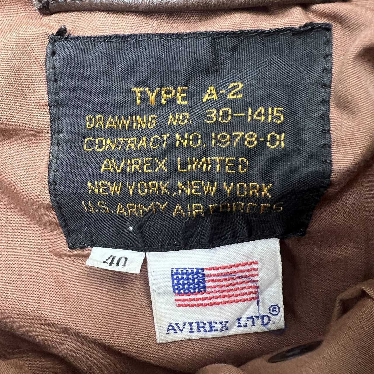 レザー フライトジャケット