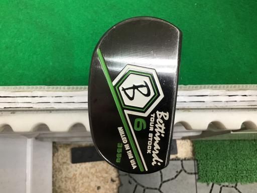 ベティナルディ TOUR STOCK 6 インサートあり 355G 33インチ パター PT スチール フレックスその他 メンズ 男性用 右利き 右用 Cランク ゴルフクラブ