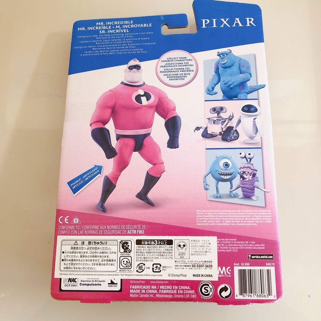 新品☆訳あり☆Mr.インクレディブル ピクサー ディズニー 人形