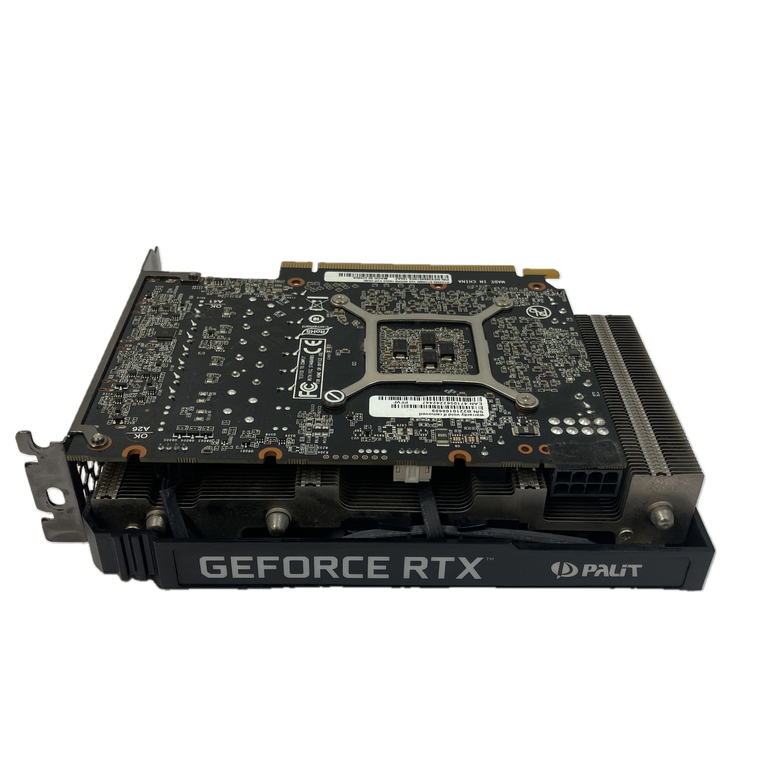 Palit RTX 3060 StormX 12 GB GDDR 6 192 bit グラフィックボード PCパーツ