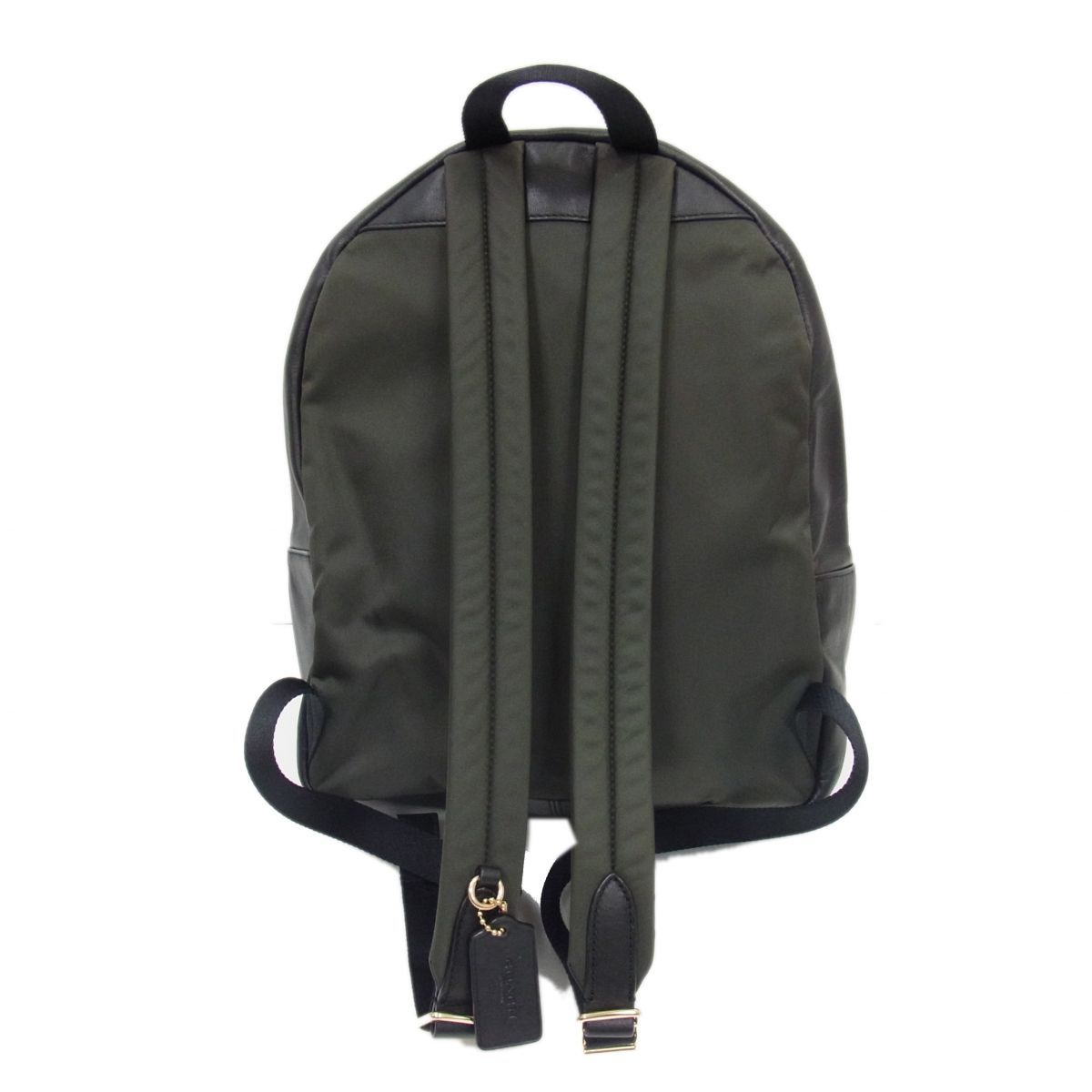 美品 定価7万円◇COACH F32200 チャーリー シグネチャーミディアム