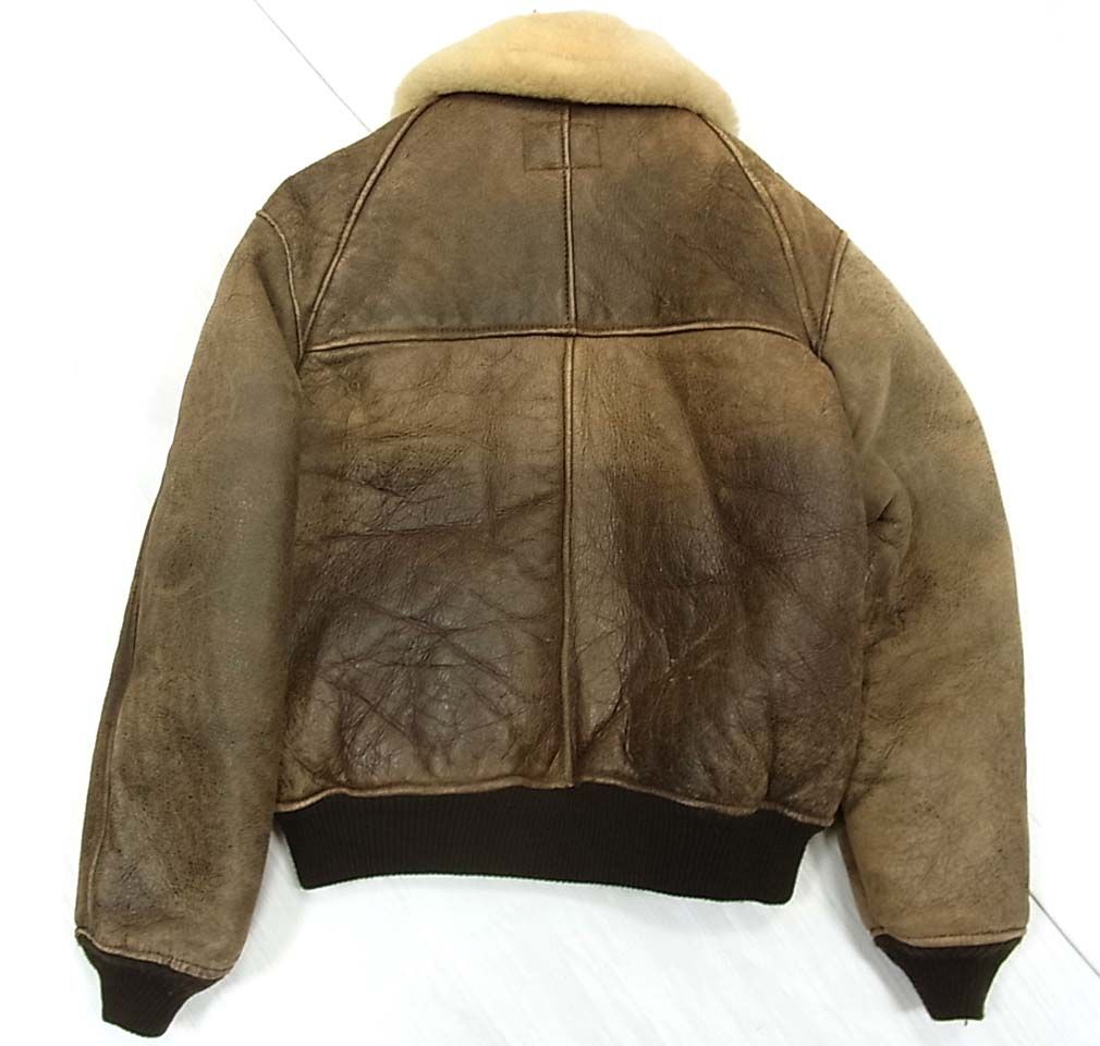 SCHOTT ショット B-6 フライトジャケット ムートン 米国製 メンズ 冬物