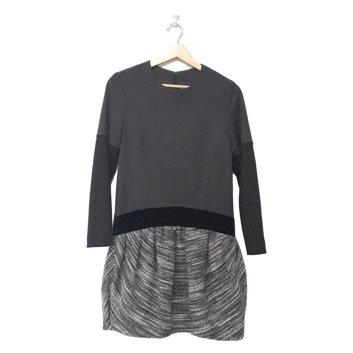 新品未使用　ミュラーオブヨシオクボ　ロングワンピース 38 黒　パーティー muller of yoshiokubo(ミュラーオブヨシオクボ) ワンピース サイズ36 S