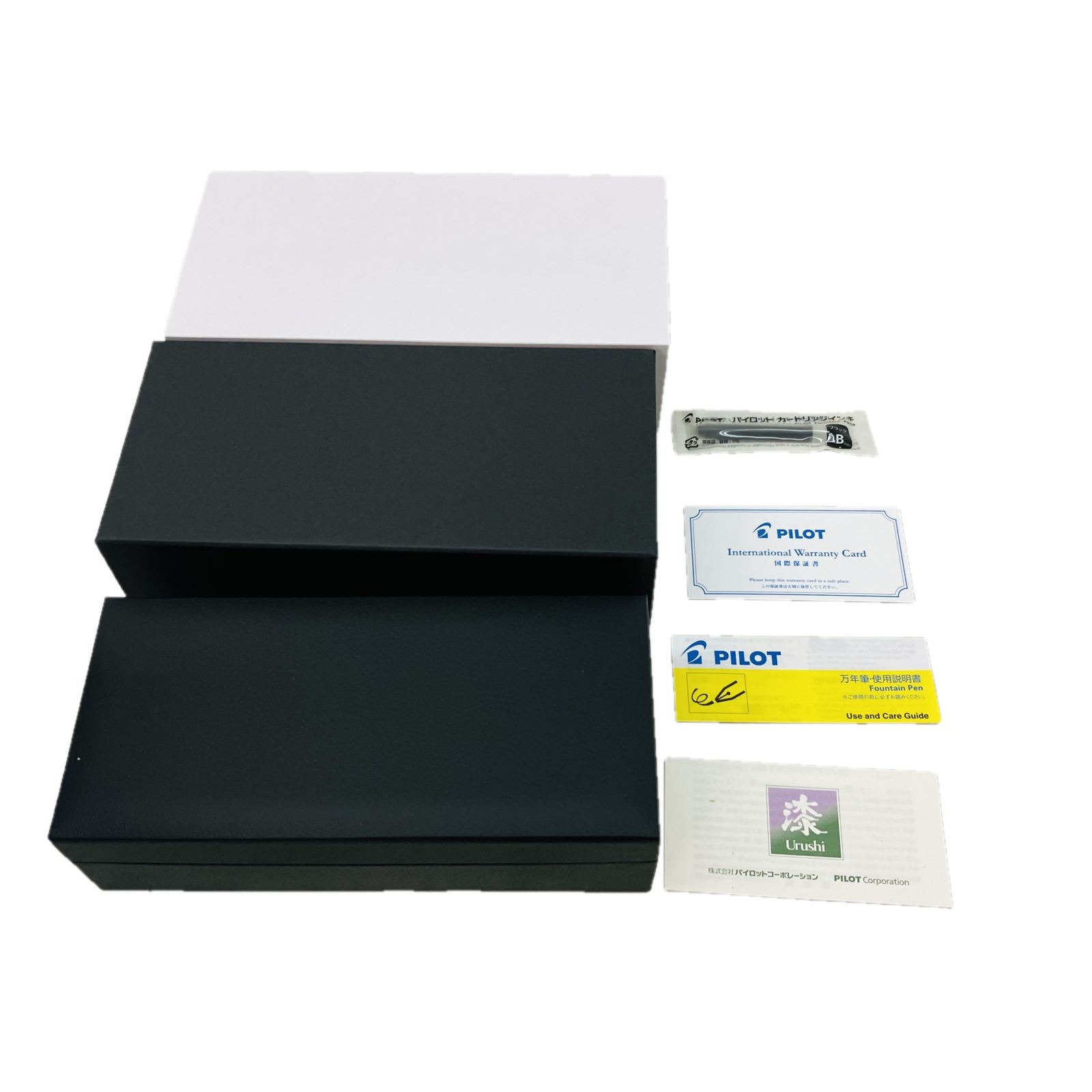 PILOT FKV-88SR-B-M ブラック 中字 万年筆 文房具 カスタム 漆 パロット C10610691