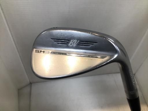 タイトリスト VOKEY SPIN MILLED SM9 ツアークロム 52° 08°F ウェッジ WG 純正特注シャフト フレックスS メンズ 男性用 右利き 右用 Dランク ゴルフクラブ