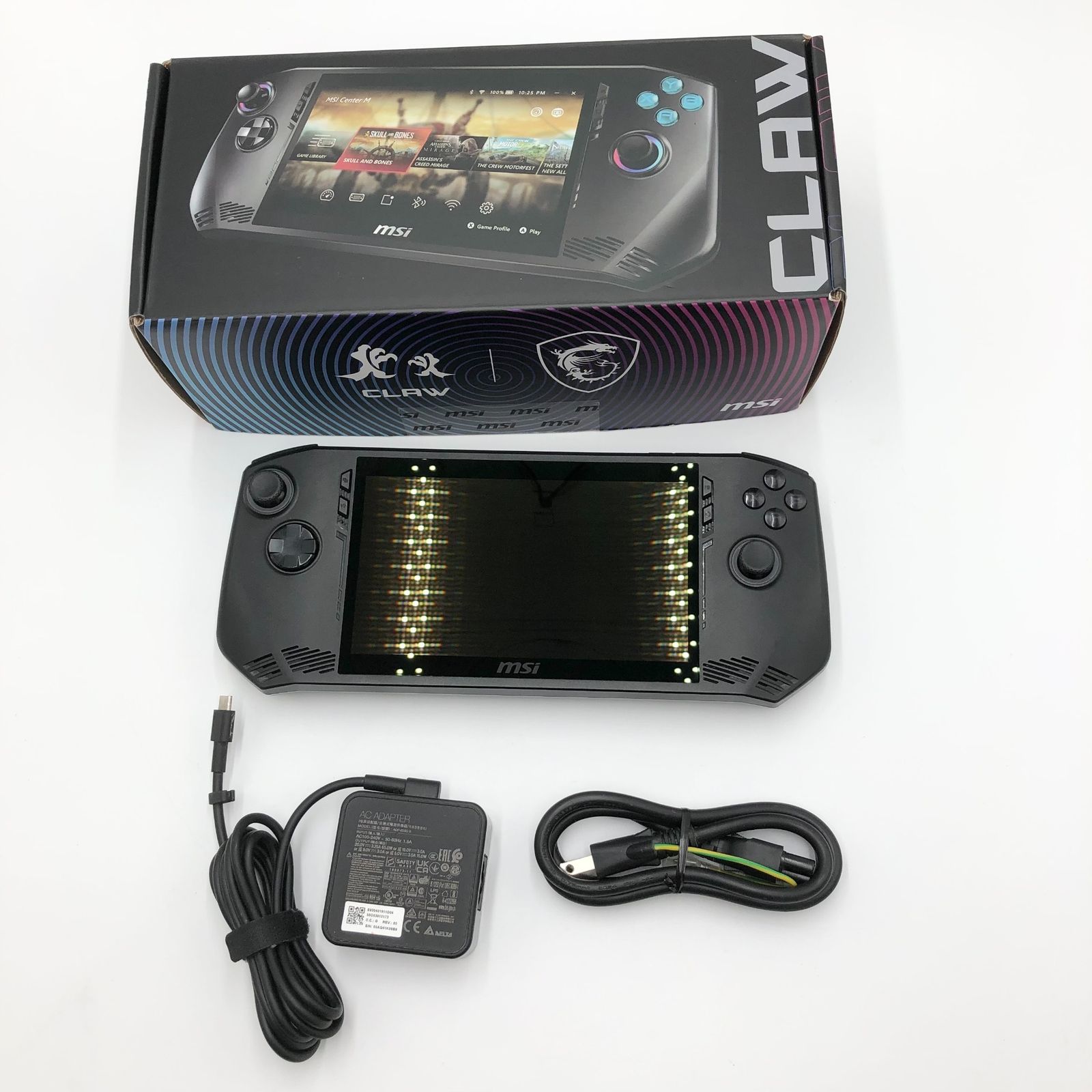 MSI ポータブル ゲーミングPC Claw いつでもどこでもPCゲームを楽しめる インテル最新CoreUltra7&タッチ対応120Hzディスプレイ搭載 Core Ultra 7 16GB 1TB Windows 11 Claw-A1M-002JP