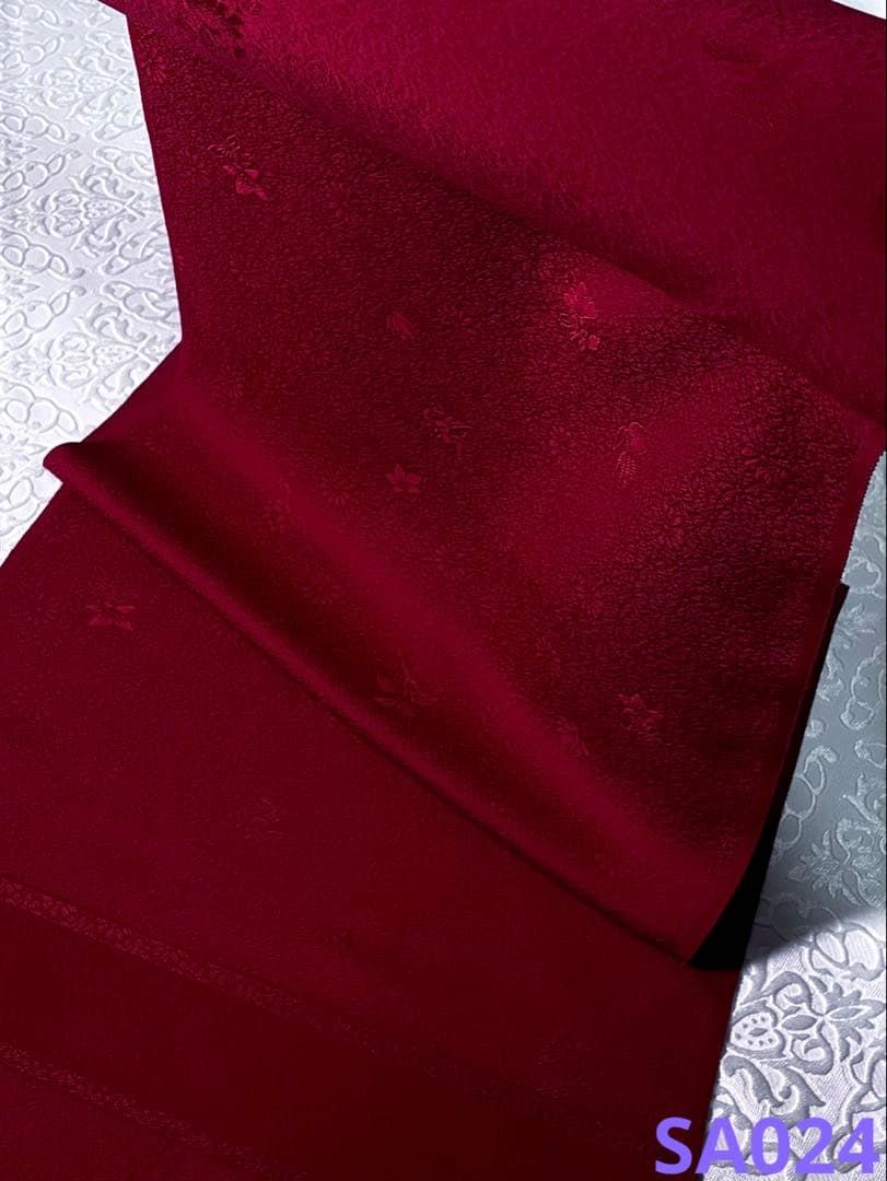 色無地 反物 紋意匠 正絹 SA 024