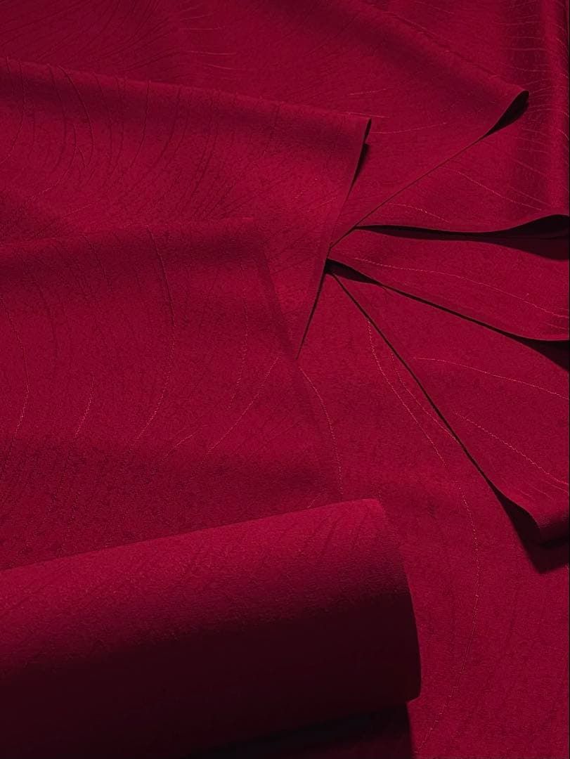  色無地 反物 紋意匠 正絹 SA 022 色無地 着物反物