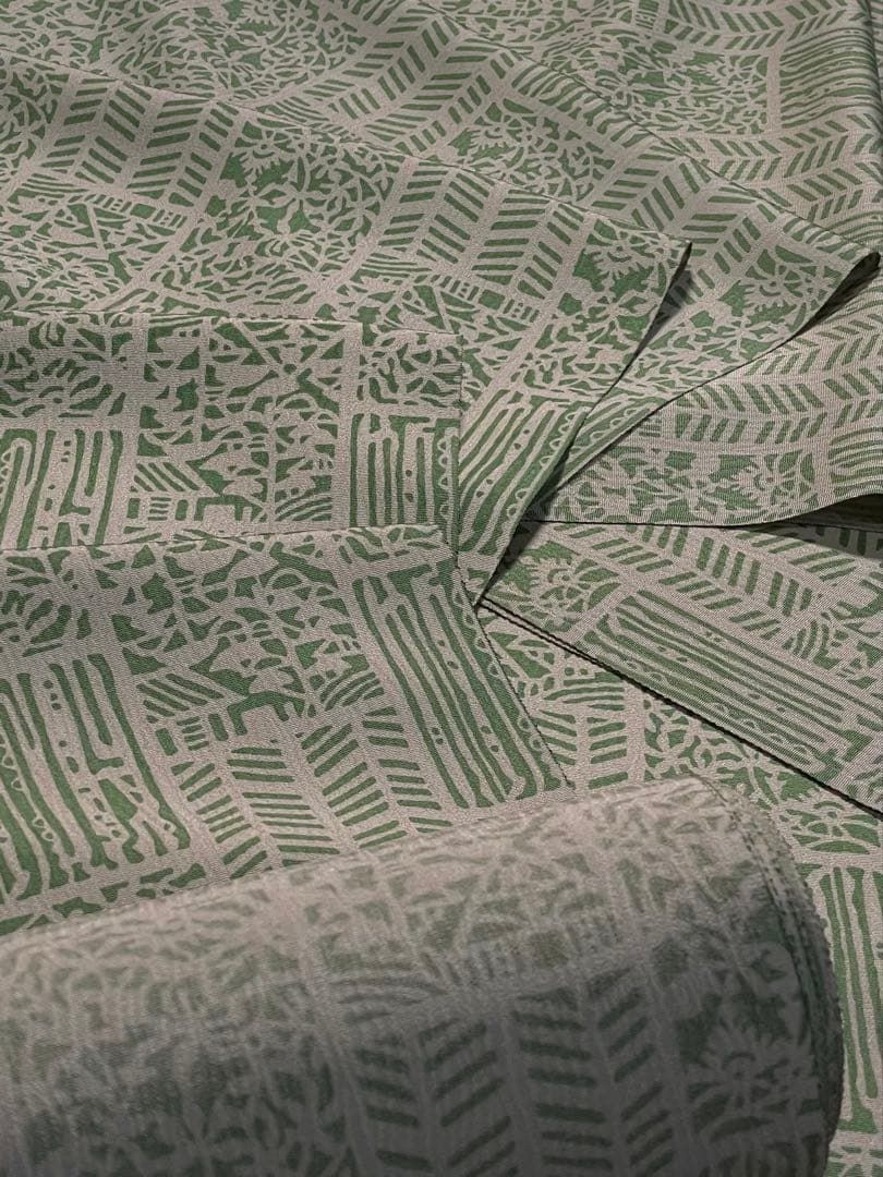  小紋 和モダン 反物 紋意匠 正絹 SA 019 小紋 着物反物