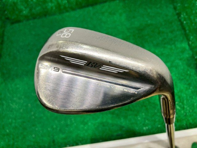 495 ウェッジ タイトリスト ボーケイSM9ブラッシュドスチール58-10S NSPRO950GHneo JP S 58 和歌山