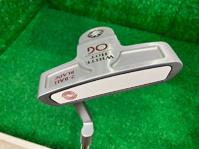 452 パター オデッセイ ホワイトホットOG 2-BALL BLADE TOUR LINED オリジナルスチール 34 3 和歌山