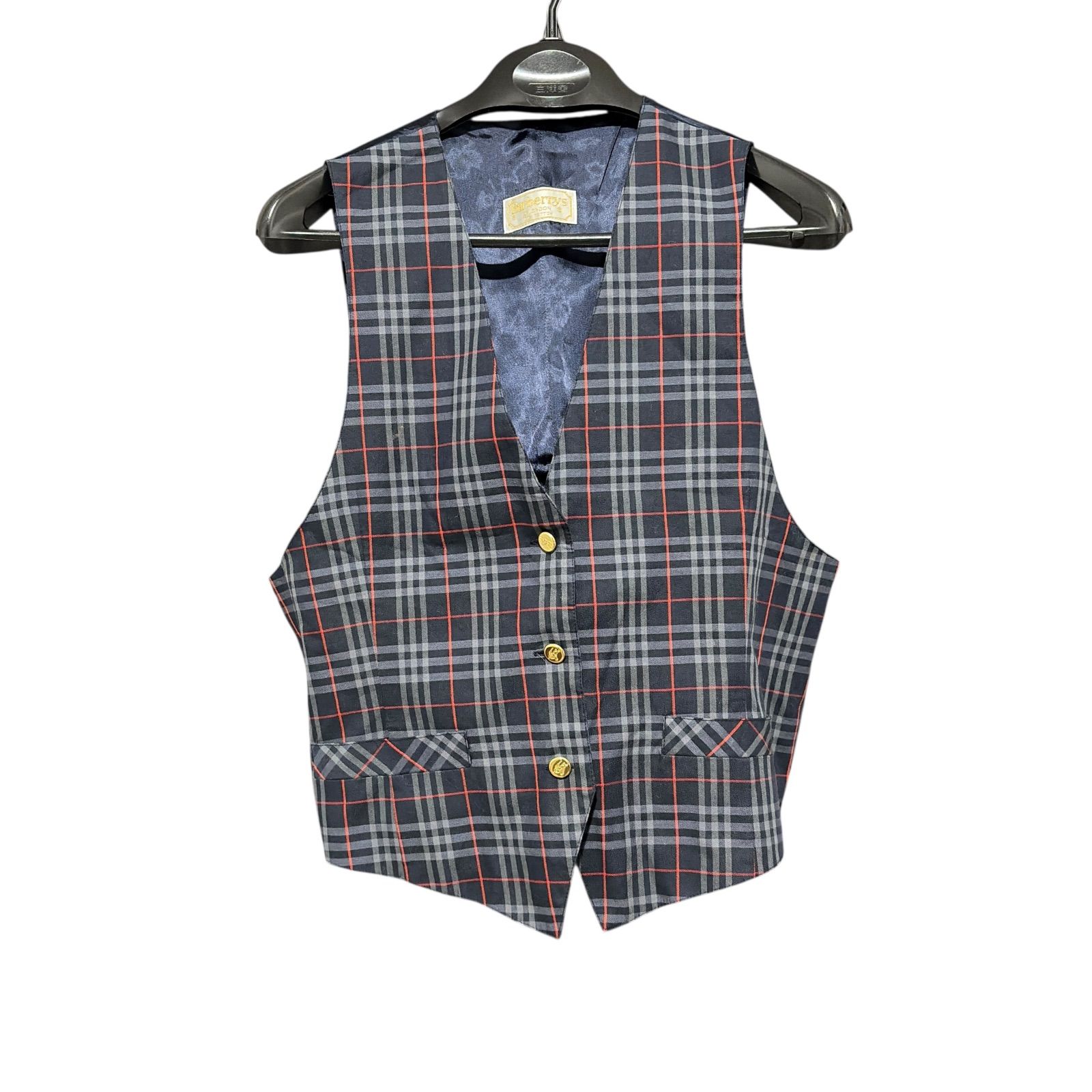 Z1603 Burberry's バーバリーズ ノバチェック ベスト ベージュ系