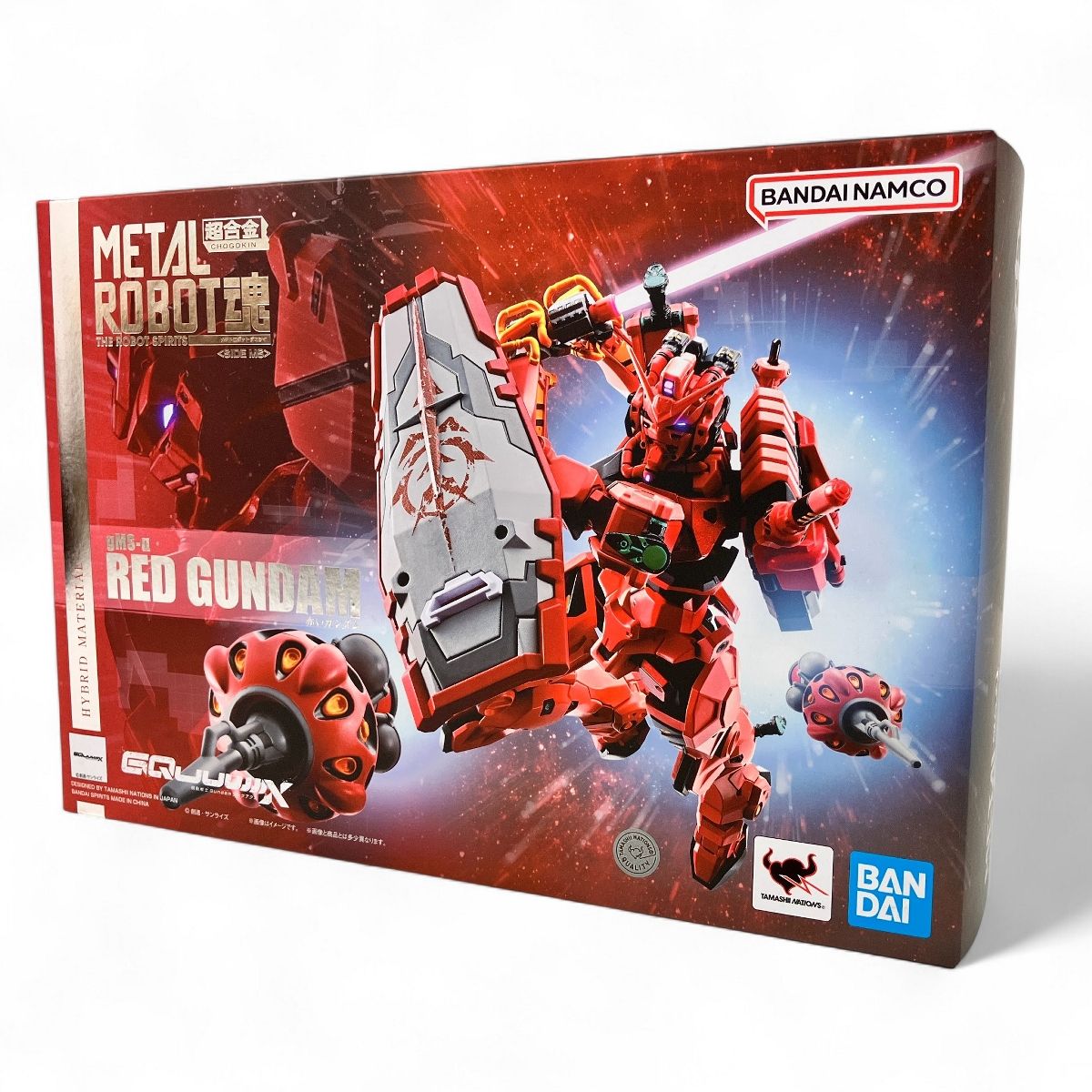 BANDAI 超合金 METAL ROBOT魂 gMS a 赤いガンダム プラモデル 機動戦士ガンダム