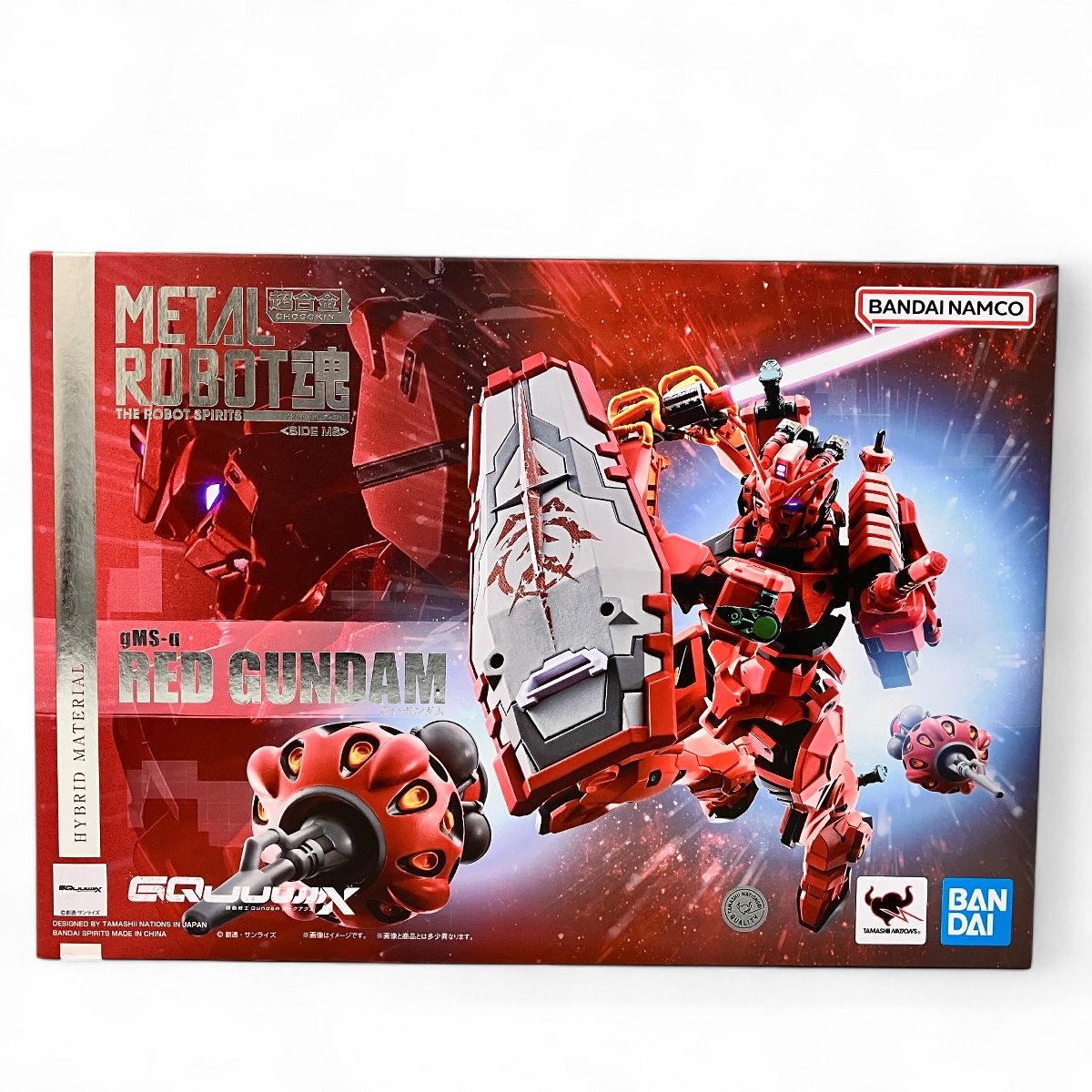 BANDAI 超合金 METAL ROBOT魂 gMS a 赤いガンダム プラモデル 機動戦士ガンダム