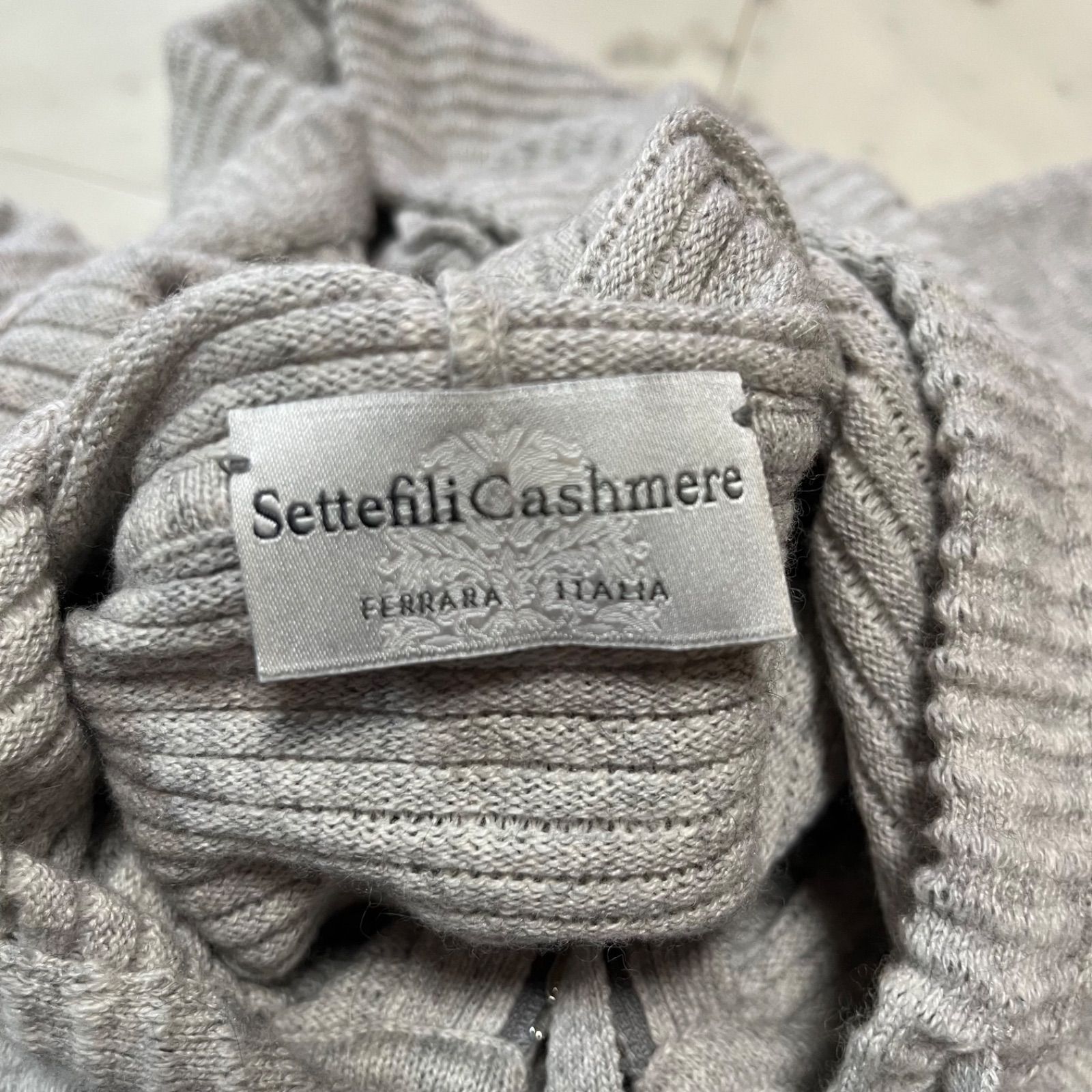 Settefili Cashmere セッテフィーリカシミア コットン カシミア シルク