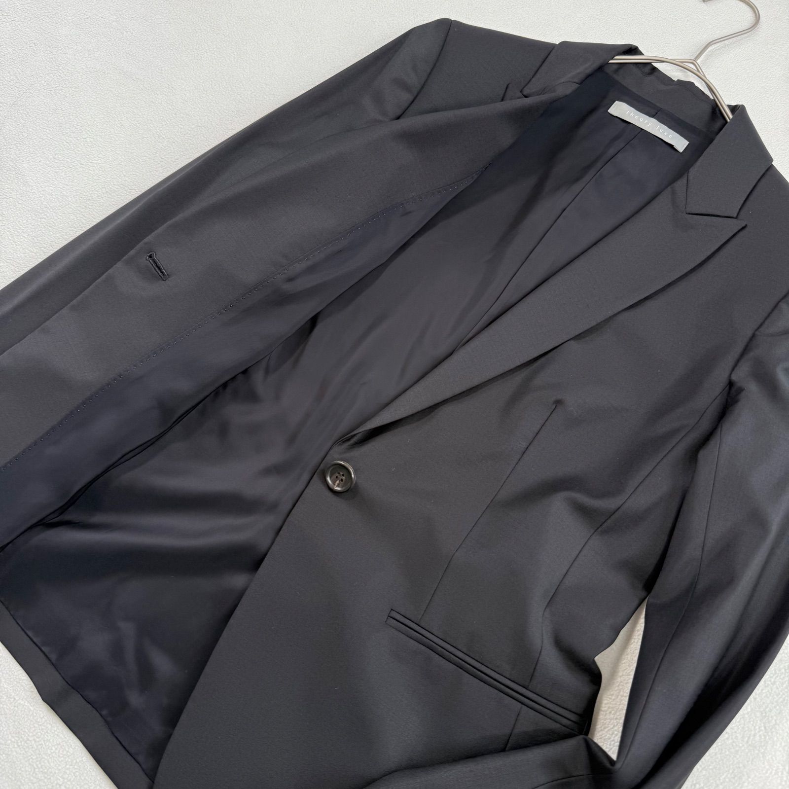 極美品✨セオリーリュクス EXECUTIVE BERGMAN2 ウール MOIRA. L パンツ