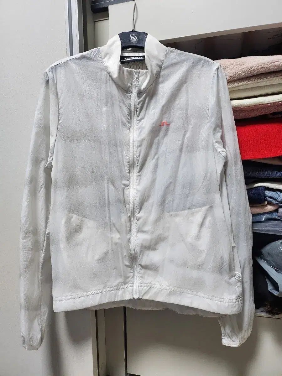 J.LINDEBERG J.リンドバーグ 白 ウィンドブレーカー ジャケット