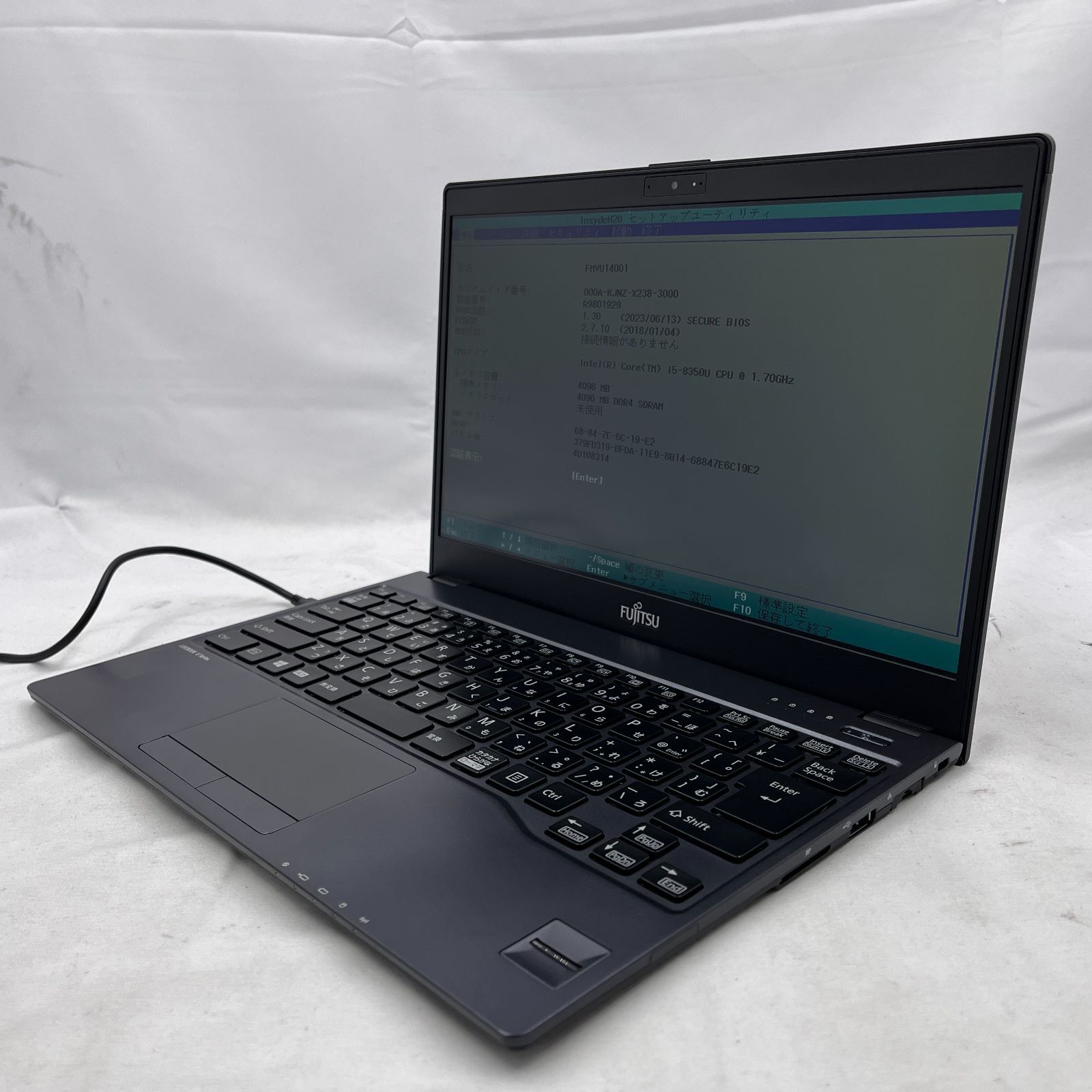 富士通 U 938 S Core i 5 8350 4 GB SSD 120 13.3インチ OS無し ノートパソコン RM 629