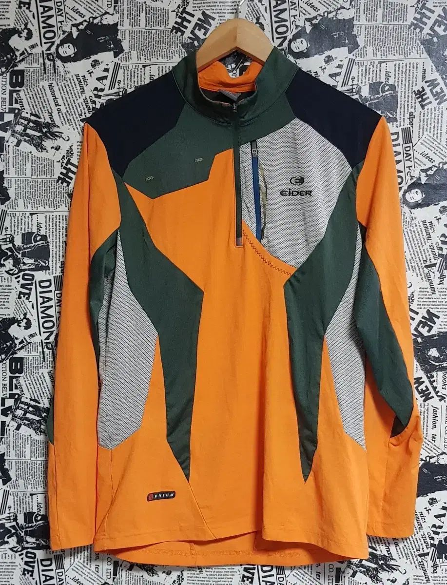 Mサイズ ペコとスマイル ハーフジップ長袖Tシャツ グラニフ 松本大洋