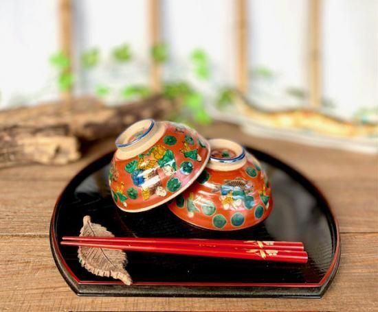 九谷焼七宝つなぎ飯碗　九谷青窯や中川政七商店、白山陶器や統制陶器、ニッコー好きに 九谷焼七宝つなぎ飯碗 九谷青窯や中川政七商店、白山陶器や統制