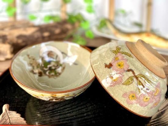 風神雷神＆ソメイヨシノ 中裏絵