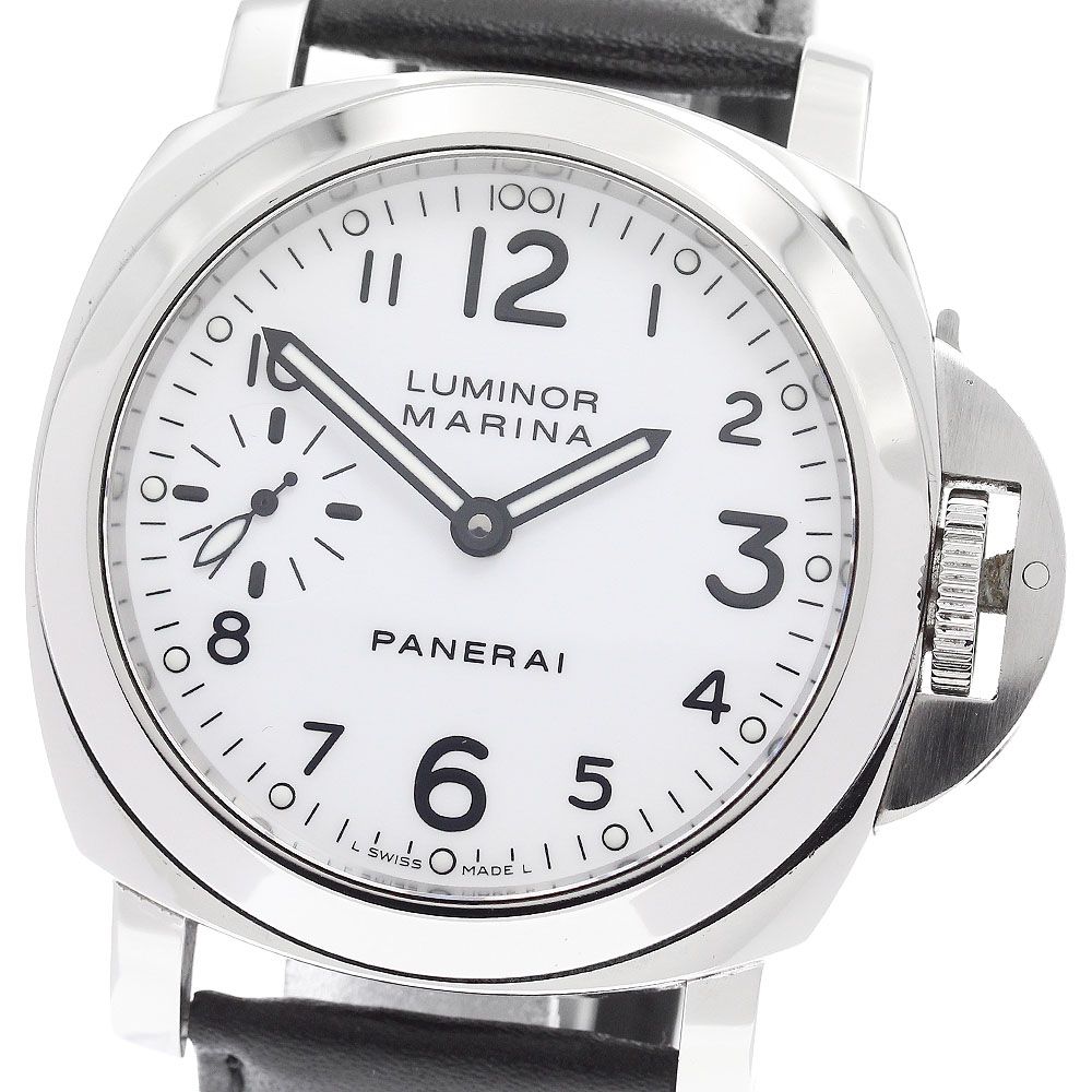 パネライ PANERAI PAM00113 ルミノールマリーナ スモールセコンド 手巻き メンズ き_919338