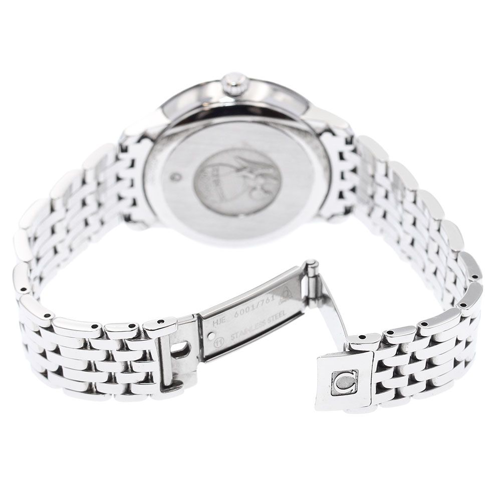  オメガ OMEGA 424.10.33.20.53.001 デビル プレステージ 8 Pダイヤ デイト コーアクシャル 自動巻き レディース 保証書付き_918855 自動巻き時計 腕時計(アナログ)