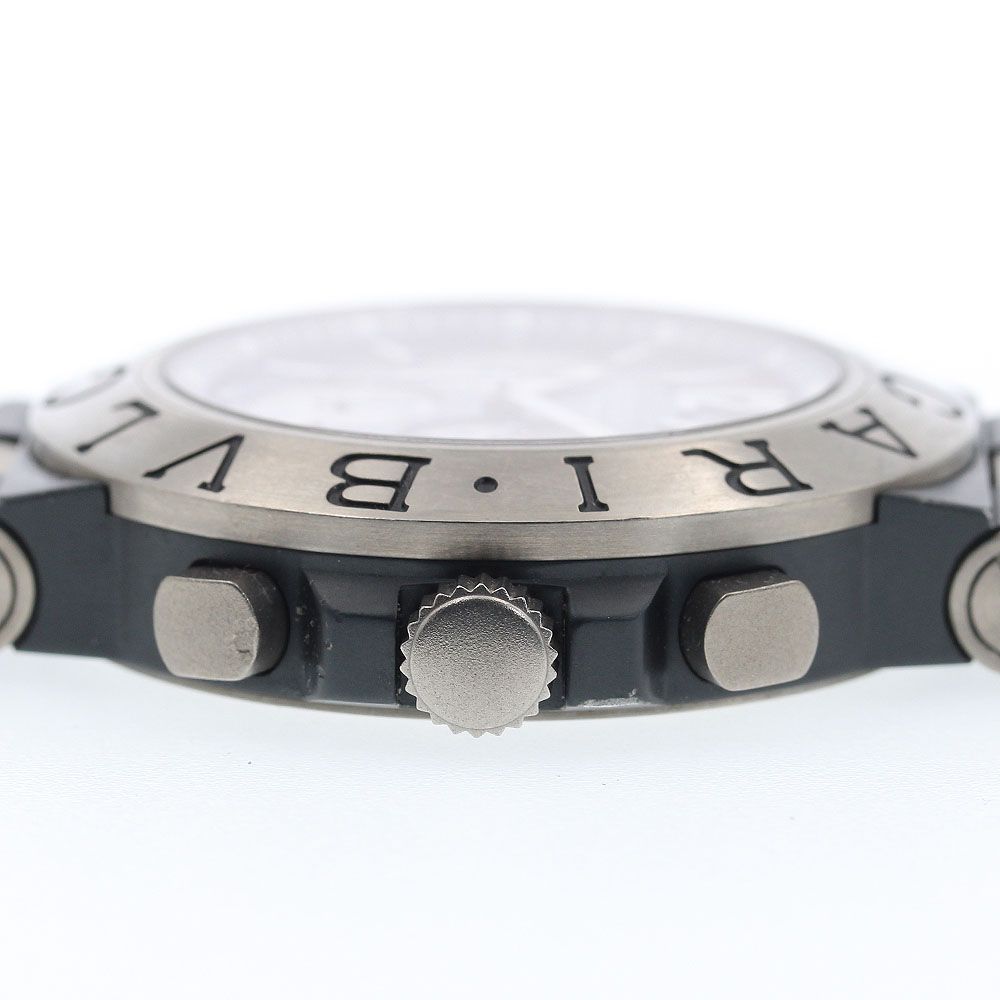ブルガリ BVLGARI TI44TACH ディアゴノ チタニウム クロノグラフ 自動 