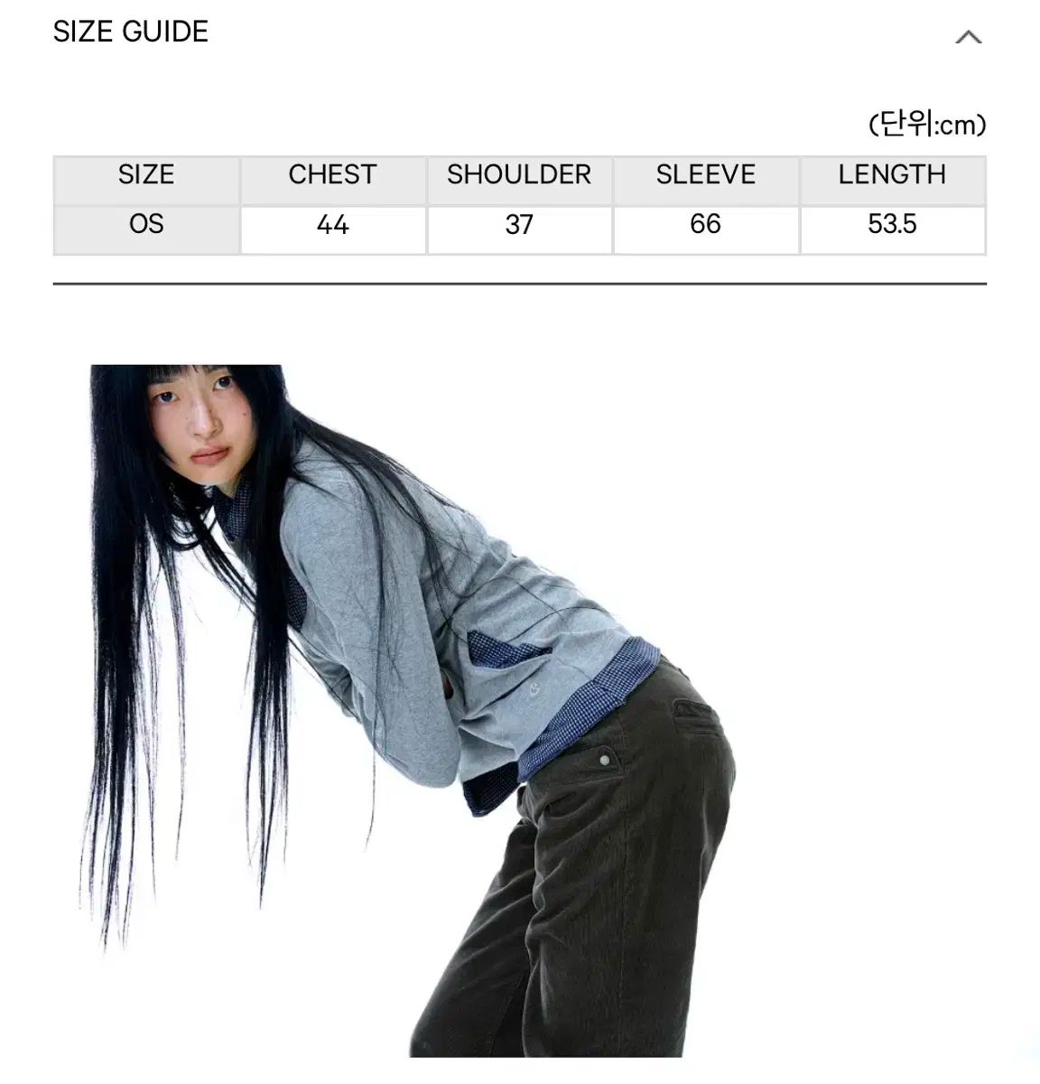 コイセイオ リバーシブル ロングスリーブ メランジ グレー