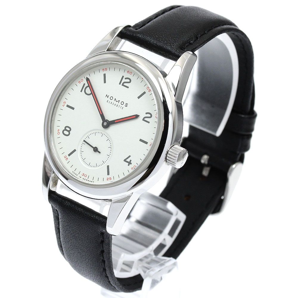 ノモス NOMOS CL1A1W1 クラブウォッチ スモールセコンド 手巻き メンズ_919417