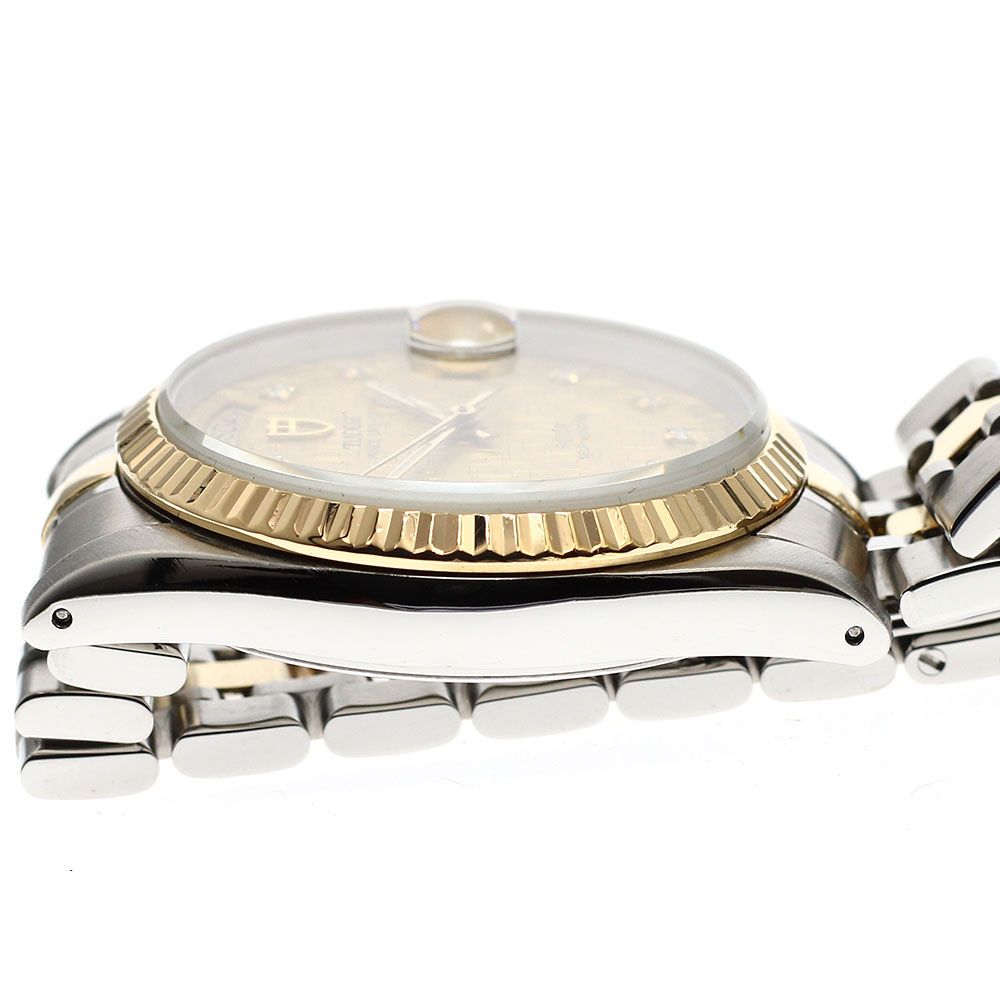 チュードル TUDOR 76213 プリンス デイトデイ 10Pダイヤ 自動巻き