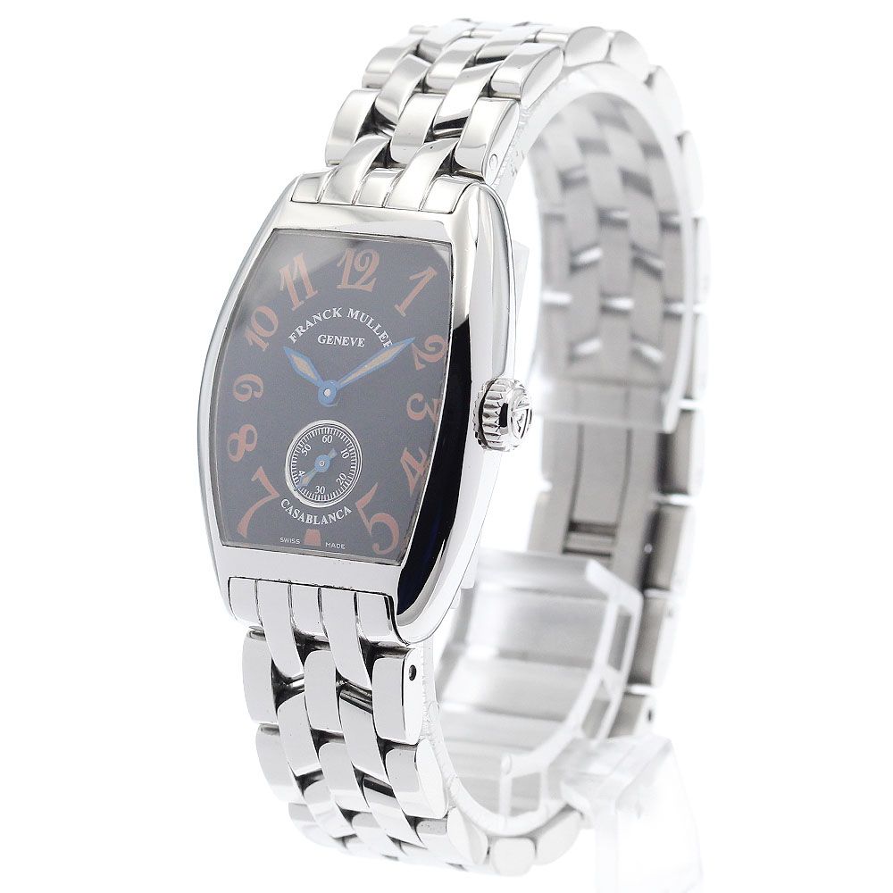 フランクミュラー FRANCK MULLER 1750 S 6 カサブランカ サハラ スモールセコンド 手巻き レディース _917427