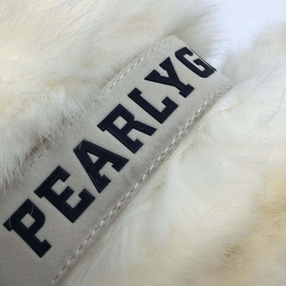 パーリーゲイツ ゴルフブーツ 白 ファー 053-8292102 レディース 24.5