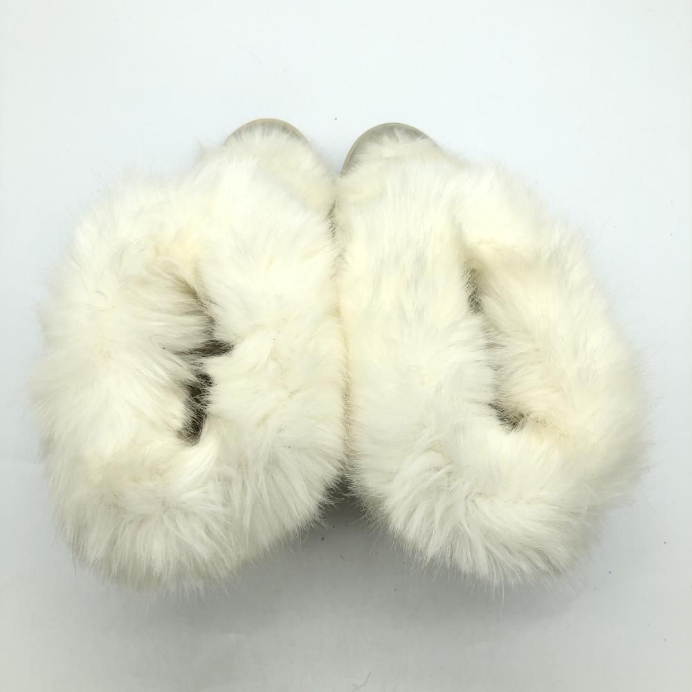 パーリーゲイツ ゴルフブーツ 白 ファー 053-8292102 レディース 24.5