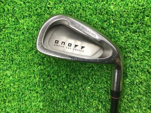 グローブライド ONOFF UNDER CUT CAVITY 8S アイアンセット IR SMOOTH KICK MP-1 フレックスR メンズ 男性用 右利き 右用 Cランク ゴルフクラブ